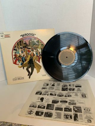 Scrooge Soundtrack Albert Finney Leslie Bricusse Us Lp 1970