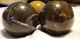 4 " Marble Granite Stone Globe Orb Sphere Polished Home Decor Ball