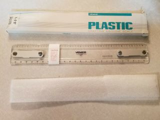 Vintage Vemco Drafting Machine Scale P - 2 12 " Nos