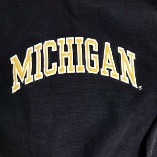 Michigan Sweatshirt Size Xxl Dark Blue Steve And Barrys Wolverines Embroidery