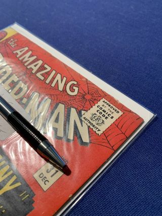 The Spider - Man 31 (Dec 1965) Key Issue - 1st Gwen Stacy,  Harry Osborn 2