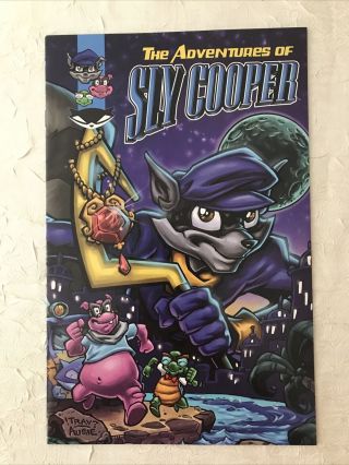 Adventures Of Sly Cooper 1 - Sony - Comic Book - Rare - Nm