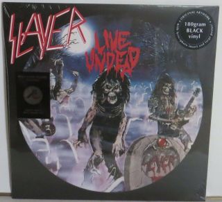 Slayer Live Undead Lp Black Vinyl Record 2015 Reissue