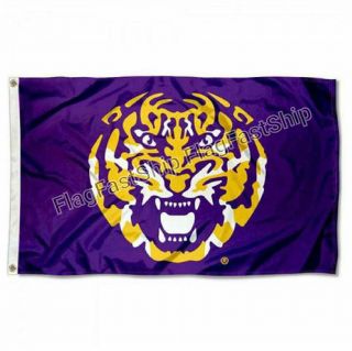 Lsu Tigers Flag 3x5 Football Louisiana State University Fast