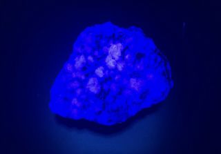Fluorescent FLUORITE,  WILLEMITE Crystal Mineral Specimen Gem Rock USA EDL793 2