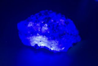 Fluorescent FLUORITE,  WILLEMITE Crystal Mineral Specimen Gem Rock USA EDL793 3