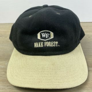 Vintage Wake Forest Demon Deacons Ncaa Nike Adjustable Strap Back Hat Cap
