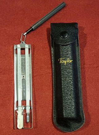 Taylor Sling Psychrometer Relative Humidity With Pocket Case