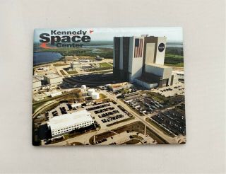 BNWT 3 Collectable NASA Kennedy Space Centre Florida Fridge Magnets Atlantis 3