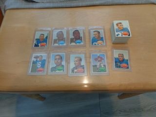 1960 Topps Football Set Complete Strong Ex /near With 2 Jim Browns