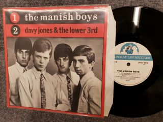 David Bowie The Manish Boys Davy Jones & The Lower 3rd 10 " Ep Vinyl Nm,