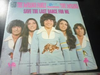 The Defranco Family - Save The Last Dance For Me Lp 1974 Pop