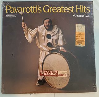 Luciano Pavarotti’s Greatest Hits Volume Two Volume Ii - Lp Pav2006 -
