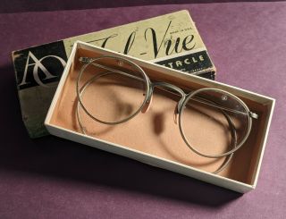 Vintage American Optical Ful - Vue Safety Glasses Ao F3147