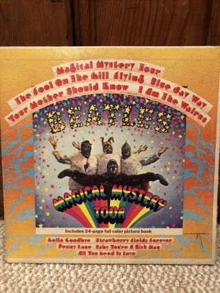 The Beatles Magical Mystery Tour Vintage Vinyl Lp 1967 Smal 2835