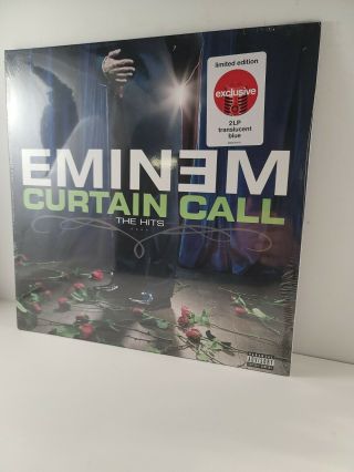 Curtain Call By Eminem (vinyl,  2020,  2 - Discs, ) Target Exlusive Parental Advisory