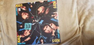 Kiss Crazy Nights Vinyl Lp 1987