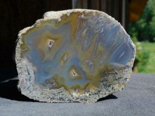 Rimrock: 1.  20 Lbs Polished " Lake Of Fire " Agate Rough