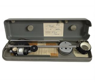 Salmoiraghi 236 - A Planimeter Drafting Engineering Instrument Made In Italy 1980