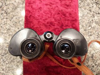 Vintage Civilian Bausch & Lomb 7x50 Binoculars Wwii Era Rare