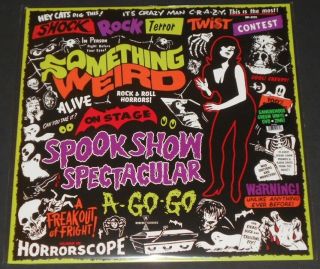 Something Weird Spook Show Spectacular A Go - Go Usa Lp,  Dvd Halloween Green Vinyl