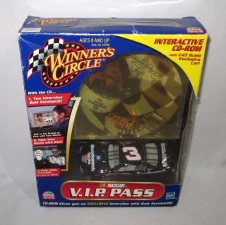 Dale Earnhardt Winners Circle Interactive Cd - Rom Racing With 1/43 Exclusive Car