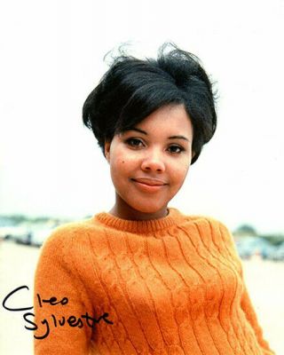 Television Autograph: Cleo Sylvestre (actress) Signed Photo