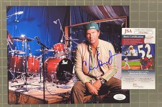 Chad Smith Red Hot Chili Peppers Signed Autograph 8x10 Photo Jsa