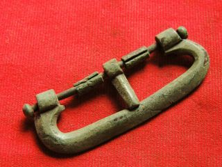 Ancient bronze Roman buckle 2 - 4 century 3