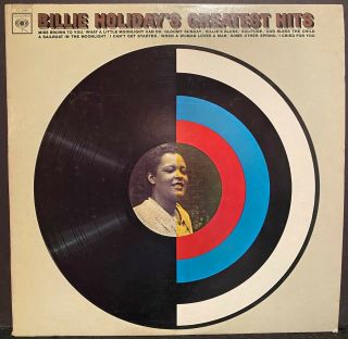 Billie Holiday Greatest Hits 1st Ed Cbs 2 - Eye Mono Columbia Cl 2666 ’67