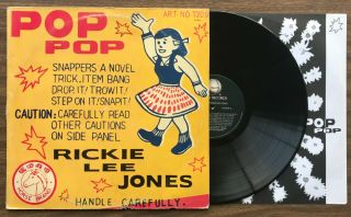 Rickie Lee Jones - Pop Pop/ Lp Vinyl 1991 Very Rare