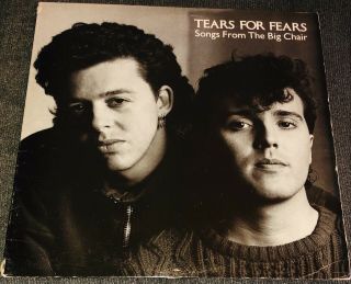 (vinyl Lp) - Tears For Fears - “song From The Big Chair” - Lp Vinyl Record 1985
