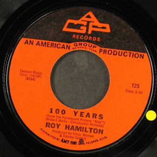 Roy Hamilton: The Dark End Of The Street / 100 Years Agp 7 " Single 45 Rpm