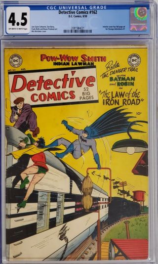Detective Comics 162 Cgc 4.  5 Golden Age Batman