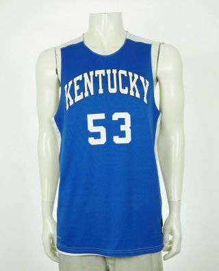 Nike Team Kentucky Wildcats Basketball Practice Jersey Mens Large