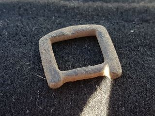 Very Rare Little Saxon Buckle Found In England L415