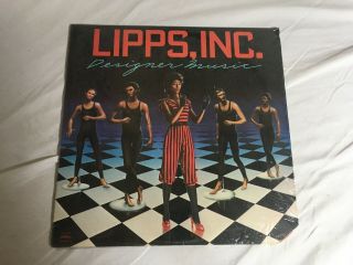 Lipps Inc.  Designer Music Vinyl Record