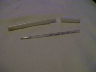 Vintage Collectible BESTEVER Glass Medical Oral Fever Thermometer Made in Japan 3