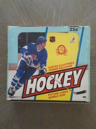 1983 - 84 Opc Hockey Wax Box 48 Packs