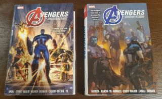 Avengers By Jonathan Hickman Omnibus Vol 1 And 2 Hardcover (hc) Set,  Oop Rare