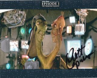 Star Wars Ep 1,  Scott Capurro Hand Signed 10 X 8 (autograph)