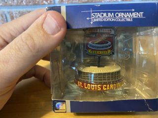 ST.  LOUIS CARDINALS LIMITED EDITION BUSCH STADIUM ORNAMENT FOREVER COLLECTIBLES 2