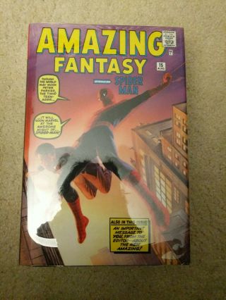 Spider - Man Omnibus Vol 1 By Stan Lee & Steve Ditko - Alex Ross Cover