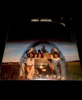 Abba Arrival Usa Debut Vinyl Album Dancing Queen 1976 Atlantic Records Pop Music