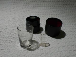 Antique Medicine Glass & Minim Measure Set – Cased
