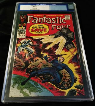 1967 Marvel Fantastic Four 62 Cgc 9.  2 Off White Pages