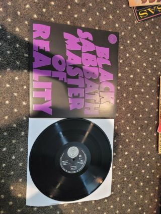 Black Sabbath - Master Of Reality - 180g Vinyl - Import From Uk