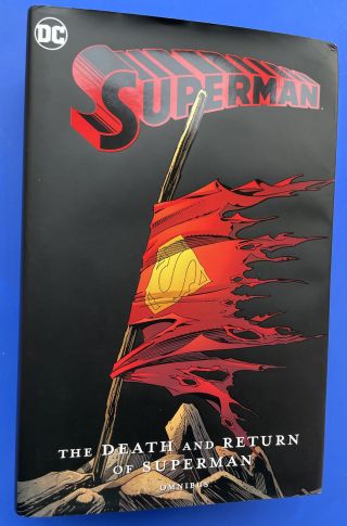 Death And Return Of Superman Omnibus (signed By Ordway,  L.  Simonson & Breeding)