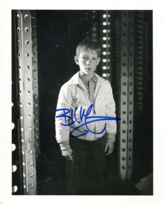 Lost In Space Tv Sci - Fi Series Photo Signed By Actor Bill Mumy