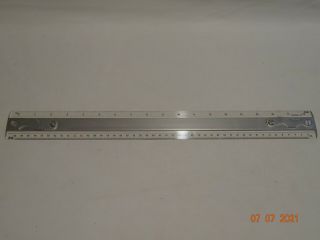 Vintage K&e (keufeel & Esser) 18 Inch Drafting Machine Ruler.  60 0628 - 15.  Vgc